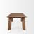 94" Brown Solid Wood Dining Table-355940729