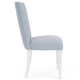 Lana Dining Set With Four Leg Table And Striped Side Chairs