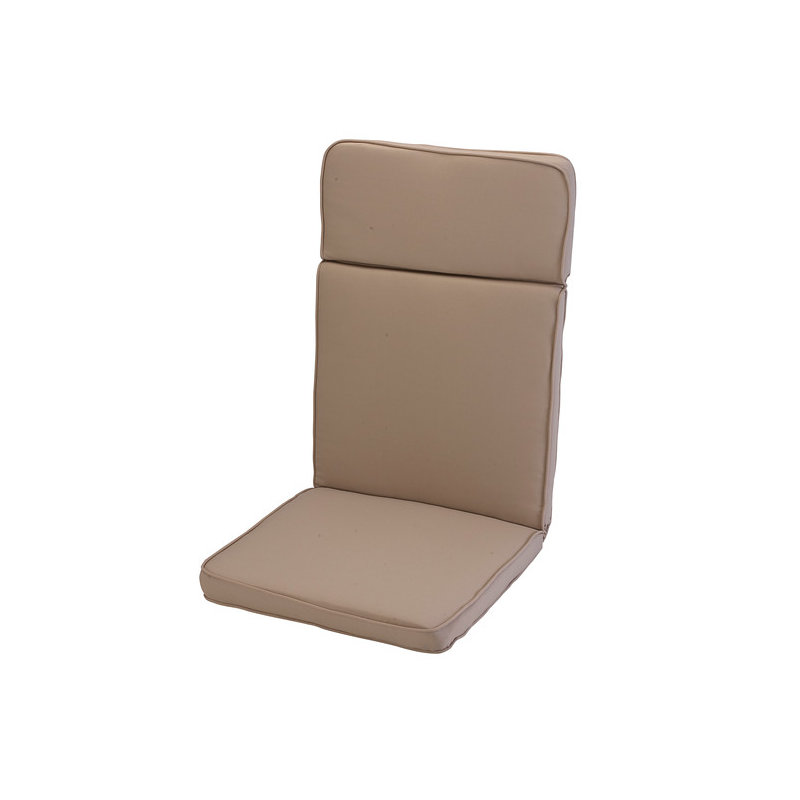 High Recliner Lounger Cushion, Stone