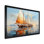 Bateau minimalisme régate I - décoration murale bateau