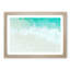 Two upon the Beach in Abstract - Picture Frame Graphic Art Print-55777890-55777892