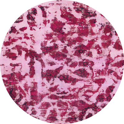 Tapis décoratif multicolore à motif abstrait