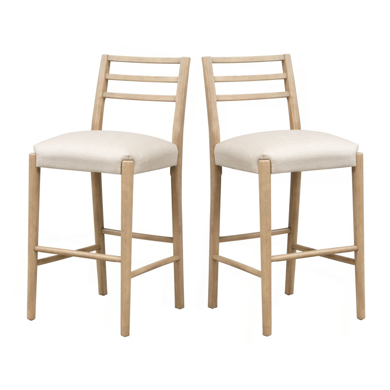 TABOURET DE BAR AVEC ÉCHELLE À ÉCHELLE (ENSEMBLE DE 2)