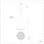 1 - Light LED Pendant-70565078-70565080