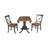 Deibel Drop Leaf Solid Wood Dining Set-1683322994