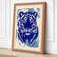 Striking Tiger Head Modern - Wrapped Canvas-2113161089-2113161093