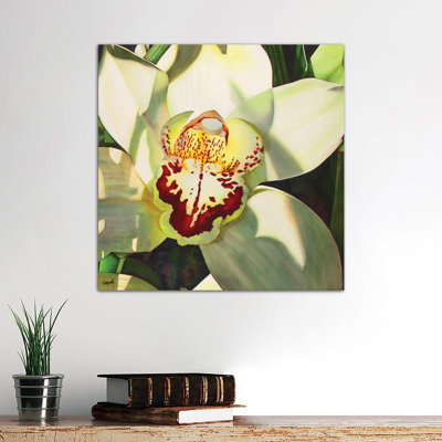 Pale Orchid II by Lisa Lopuck - Wrapped Canvas Print
