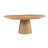 Discus Extendable Oval Solid Wood Dining Table