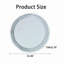 Miroir rond 33,46 "(85Cm) Crystal Crush Diamond