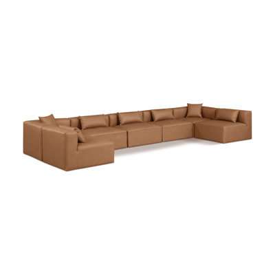 Houswerth Upholstered U-Shaped Sectional Reversible