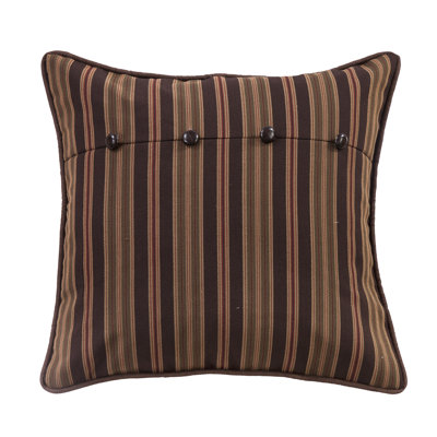 Forest Pine Polyester Striped Sham Set