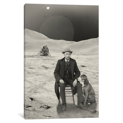 « moon man », impression sur toile