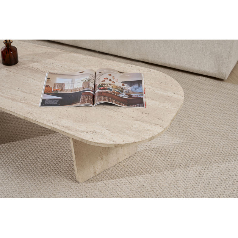Kalps Coffee Table, Travertine