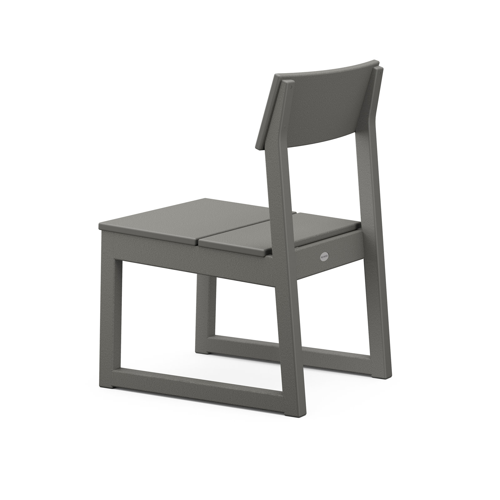 POLYWOOD® Edge Patio Side Chair, White