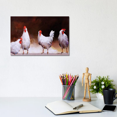 Chicken I 1 Piece Wrapped Canvas Wall Art