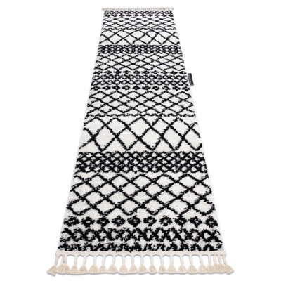 Runner Geometric Area Rug