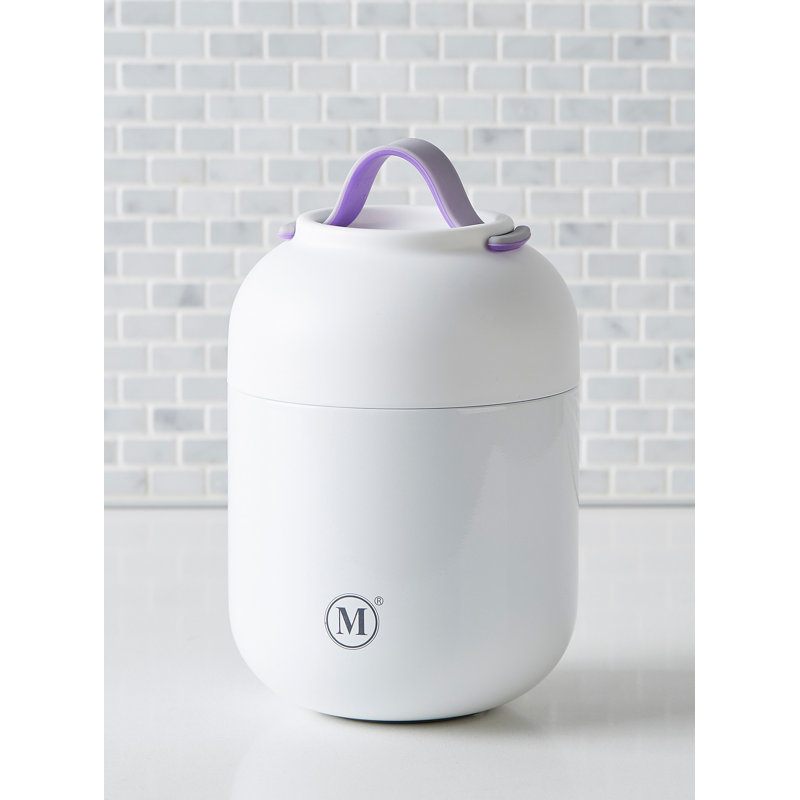 Contenant isotherme 24 oz. Contenant alimentaire, Blanc