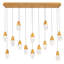 Martini 14 Light Crystal LED Multi-Light Pendant-1100608112-1100608115
