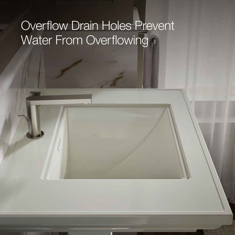 Memoirs® Stately 24" Pedestal Bathroom Sink with 4" Centerset Faucet Holes, Dune, Single, 34.75" H x 22.19" W x 30.69" L