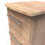 Fully Assembled Lyndale 3 Drawer Bedside Table-17991146