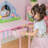 Fantasy Fields Solid Wood Kids Vanity Set with Mirror