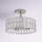 3-Light 14" Semi Flush Mount-991686279