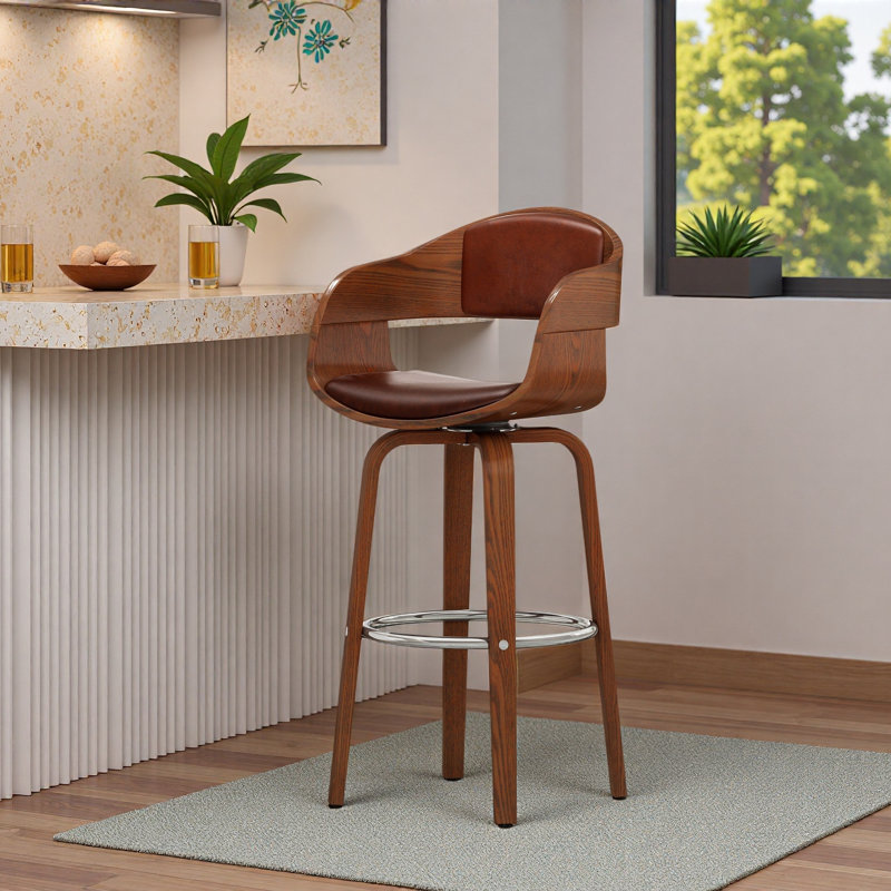 Tabouret de bar, Brun