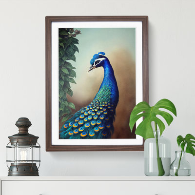 Peacock View No.2 - Wall Art