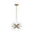 12 - Light Dimmable Sputnik Sphere Chandelier