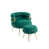 Velours vert est en rupture de stock