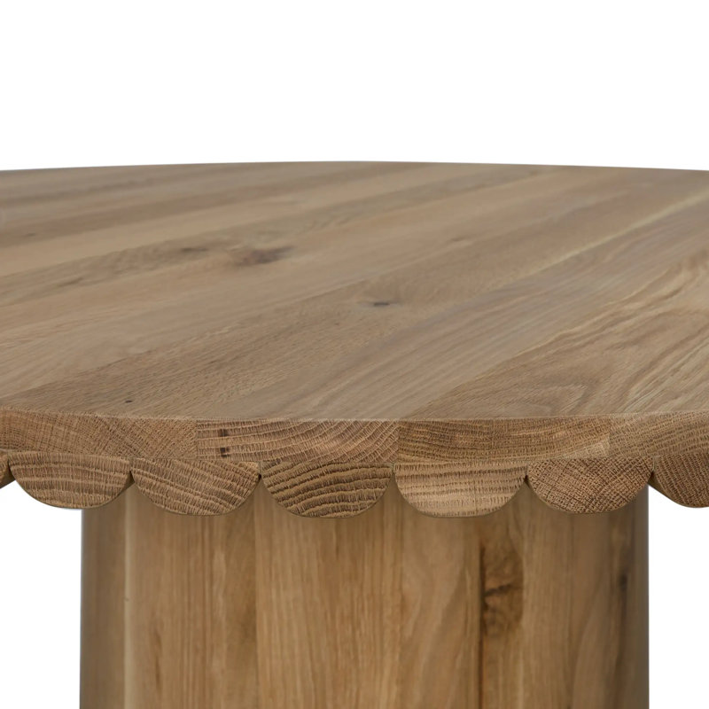 Lane Round Solid Oak Dining Table