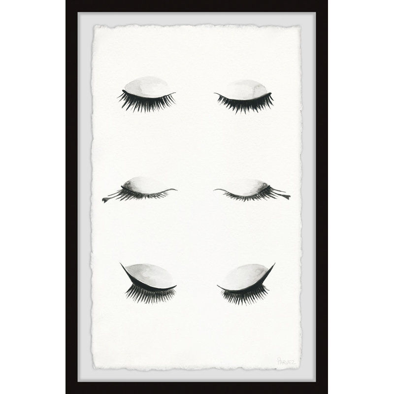 Lashes Fleek by Parvez Taj - Single Picture Frame Painting, 30cm H x 20cm W