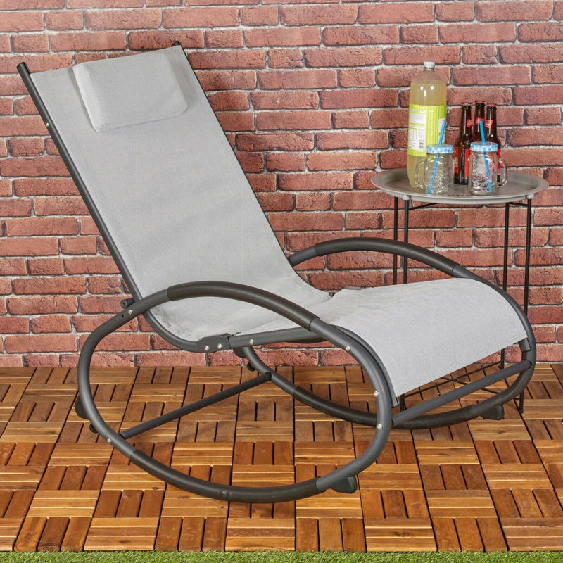 Burdine Outdoor Chair, Light Grey