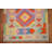 Reversible Wool Kilim Oriental Runner Rug 3x16