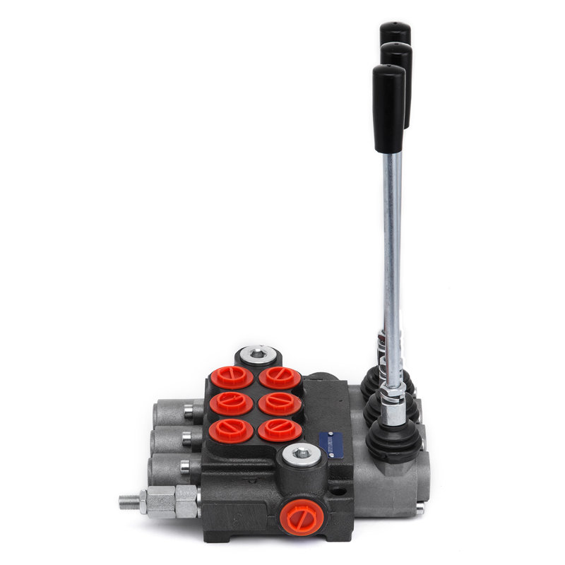 3 Spool Hydraulic Control Valve 11GPM Hydraulic Directional Control Valve