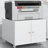 Metal Printer Stand with Storage Mobile Printer Tables for Small Spaces with Door Adjustable Shelf File Cabinet on Wheels for Home Office-643427432