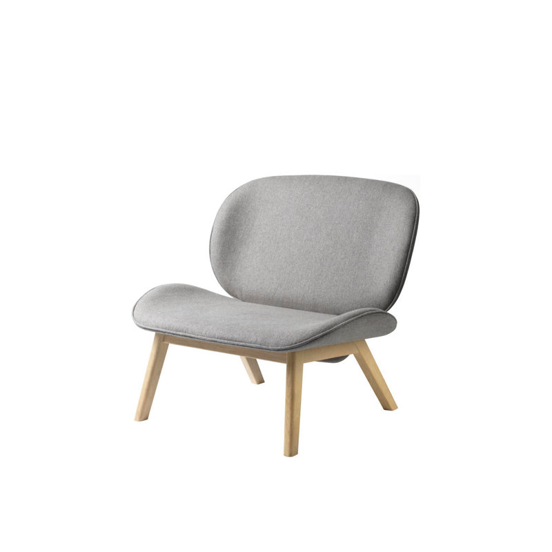Suru Armless Chair, Gray