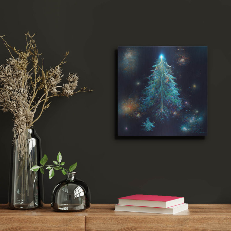 Arbre de Noël 3 par Tanya Mavric, H 12 po x l 12 po