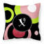 Coussin décoratif lettre 14 "Monogram" Lettre X - Retro-1628940053