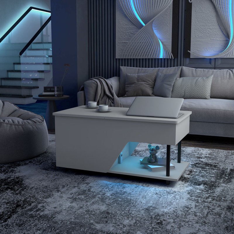Juni Lift Top Coffee Table with LED
