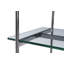Jeanique 173.2 cm H x 120 cm W Stainless Steel Bookcase
