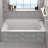 Alcove 66" x 32" Soaking Fiberglass Bathtub-15251611