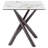 Newport Mirage White End Table