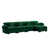 Velours vert est en rupture de stock