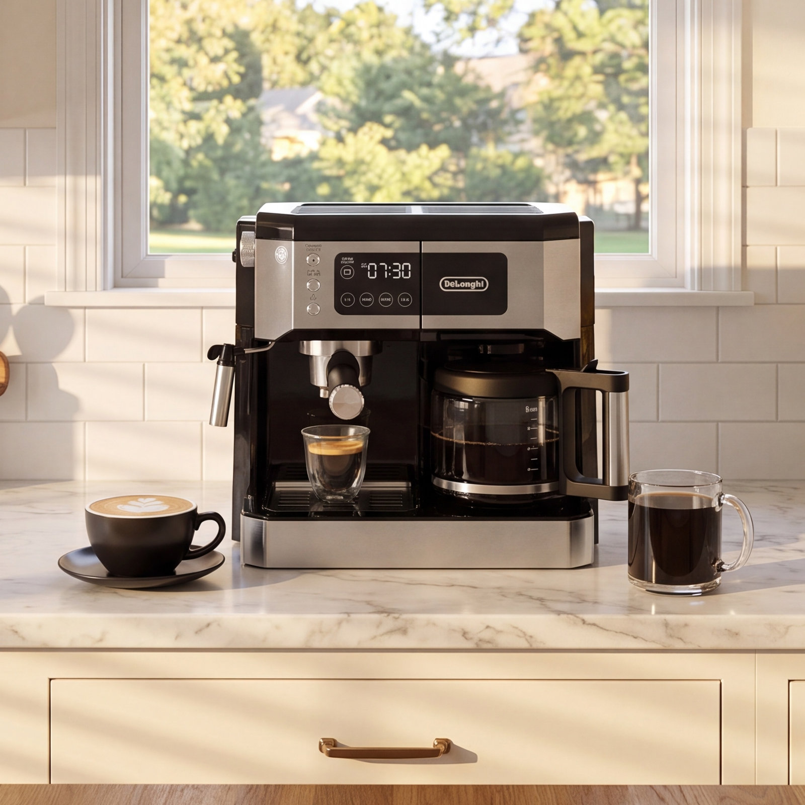  De'Longhi Coffee and Espresso Combo Brewer