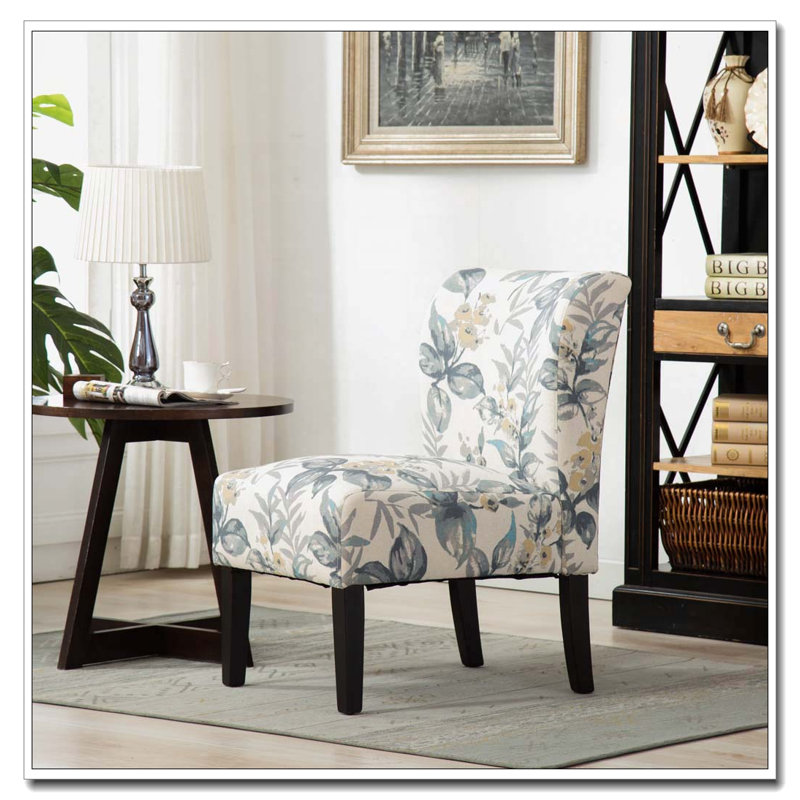 Fauteuil d'appoint contemporain sans accoudoirs