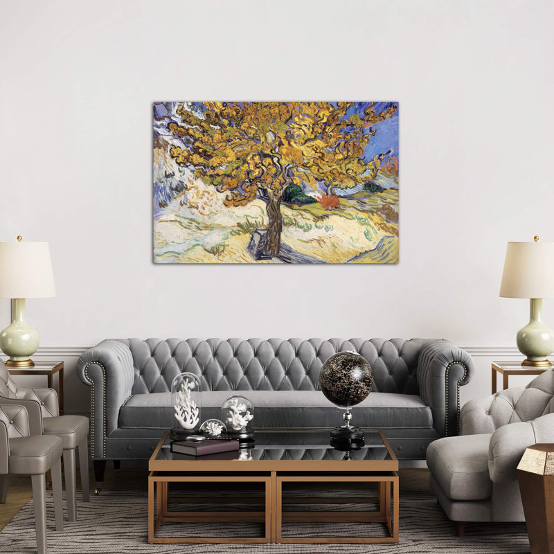 Mulberry Tree, 1889 - Floater Frame Painting on Canvas, No Frame, 101.6 cm H x 66.04 cm W x 3.175 cm D