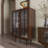 Dark-coffee Solid Wood + Glass Display Cases