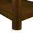 Rectangular End Table with Storage Shelf and Wood Legs-730782977
