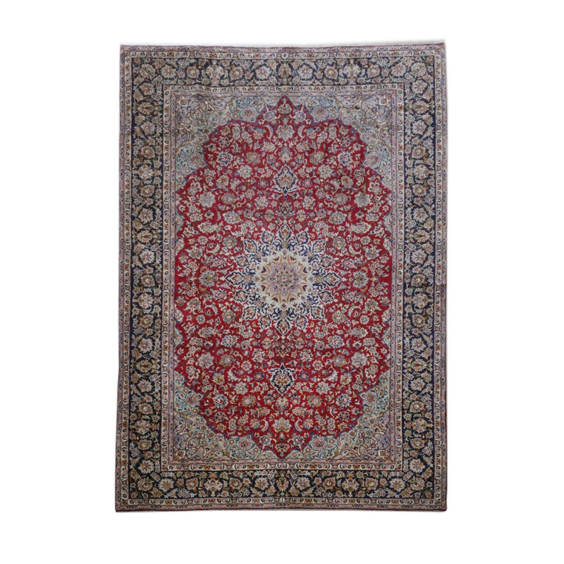 Tapis rectangulaire en laine 11 pi x 16 pi